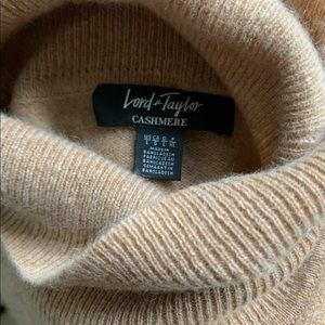 Lord & Taylor 100% Cashmere Turtleneck Sweater